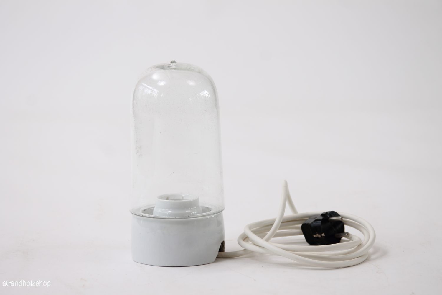 Lampe mit Glaszylinder Ansicht1